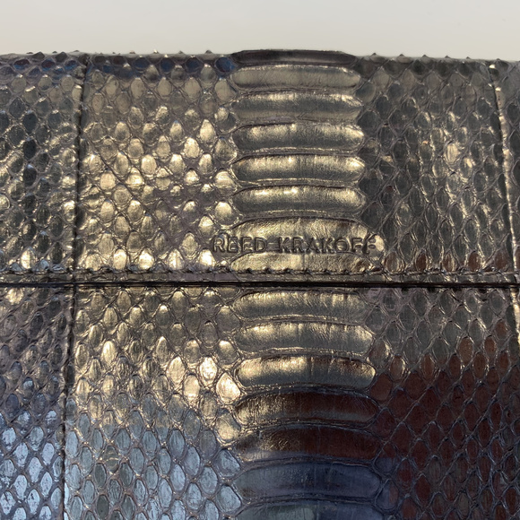 Reed Krakoff python clutch - Picture 3 of 4
